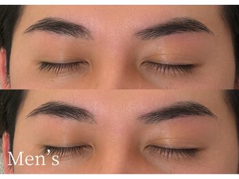 シャルリス(CHALELISS)/メンズ眉WAX +間引き