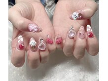 アモ ラブネイルズ 高崎駅前店(AMO Love nails)の雰囲気（3Dパーツ、オーダーも可能です！）