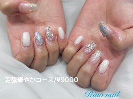 真夏のイルカネイル6820