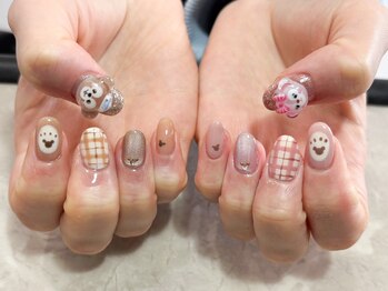 3Dキャラクターネイル