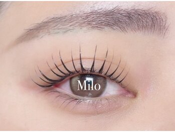 ミロバイキング 枚方2号店(Milo by king)の写真/根元からぐっと立ち上げるカールでお目元ぱっちり♪【パリジェンヌラッシュリフト】でメイク時間の時短にも