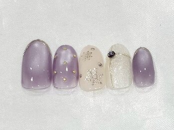 キャンアイドレッシー 下赤塚店/クリスマスネイル☆冬デザイン