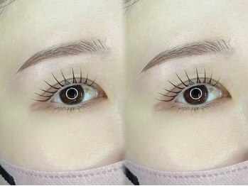 ロレインアイ 銀座店の写真/【こだわり抜いた高品質な商材のみ使用】ダメージケアできるトリートメントも◎持続力抜群×自まつ毛ケア♪