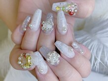 ツルンツルンマグネット/韓国ネイル/ワンホンマグネットフレンチ