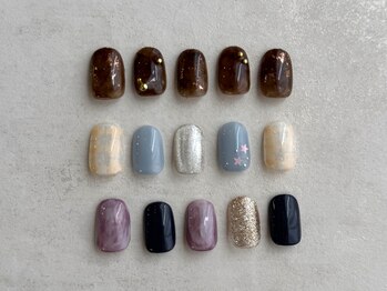 ネイルサロン ティフィン(tiffin)の写真/デザインを迷われている方に♪歴10年のネイリスト在籍◎セルフケアが苦手な方にも嬉しいケア込施術◎