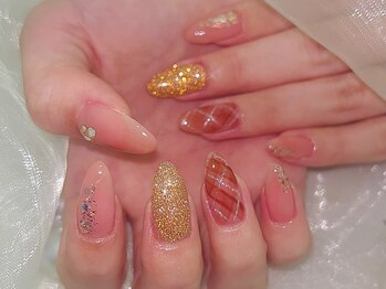 ミアローザ(Mia Rosa)/チェックネイル