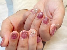 ネイルサロン イントゥ(into_)/マグネット　ミラー　定額アート