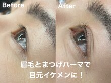 ローグ 横浜(ROGUE)の雰囲気（眉毛×まつげパーマで一気に垢抜け！[まつげパーマ/メンズ/眉]）
