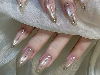 ナユキネイル 渋谷店(NA.YUKI NAIL)/華やかアート