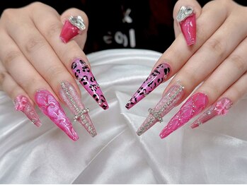 ルビーネイル 太閤通駅店(RUBY NAIL)の写真/【安心の定額制で優柔不断な方にも◎】1000色以上のカラー×豊富なデザイン◇長さ出しでフォルムも美しく…