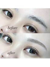 ワーブ 一宮店(worb.)/eyebrows wax＋eyelash perm