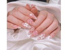 ネイルズ イロハ 池袋店(NAILS 168)の雰囲気（#長さだしチップ　#やり放題 #ニュアンス）