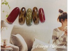 ソワージュ エレガンス(Soiege Elegance)/レオパードネイル