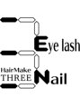 ヘアーメイクスリー アイラッシュアンドネイル(Hair Make 3)/HairMake3 eyelash & nail 富木駅前店