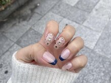 ソウ 難波店 nail salon Sou/ビジューネイル