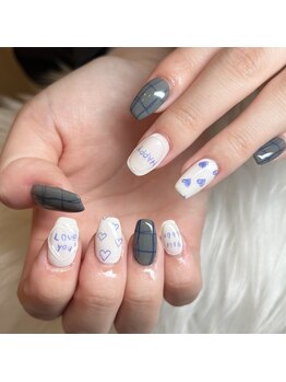 イルネイル バイ ルアナ(001..Nail by Luana.)/落書きネイル