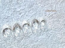 ルークネイル 恵比寿店(LUKE NAIL)/ホワイトツイードフレンチ　冬