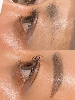 アルセ(arce)/アイブロウWAX×まつ毛パーマ