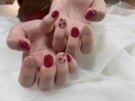 Valentine nail
