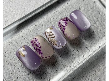 アートネイル/春定額デザイン