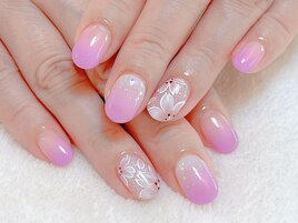 【ひばりヶ丘×桜ネイル】