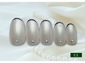 アイラッシュアンドネイルサロン カンカ(Kanka)/ネイルデザインC1￥6,900