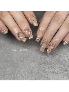 Mネイルアンドカフェ シェレステ/キラキラネイル