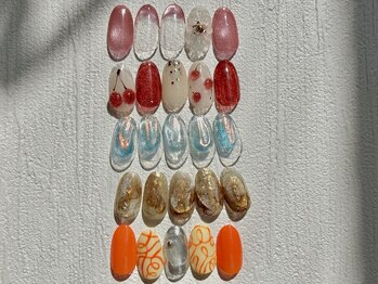 クムネイル(Qmu nail)/サンプルデザイン