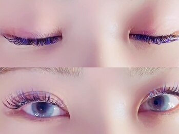 エルフ 玉造(elf)の写真/関西希少のツートンカラーマツエクが出来るサロン!カラーが初めての方や人と被りたくない方にもオススメ☆