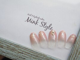 ピンクグラデーション