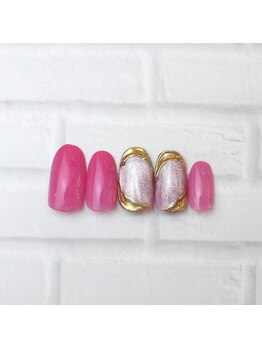 ネイルサロン マリブ(Maribu)/キラキラネイル