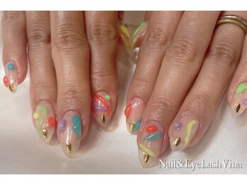 ネイルアンドアイラッシュヴィーナ ゆめタウン廿日市店 (Nail&EyeLash Vina)/アジアンネイル