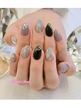 ローズ56(Rose56)/大理石ニュアンスネイル