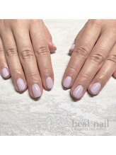 ヒールネイル(heal nail)/パープルワンカラー