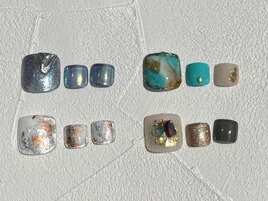 Summerフットネイル