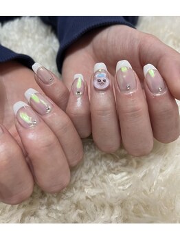 ネイルアンドブライダルエステ ベルム(Belm)/おぱんちゅネイル