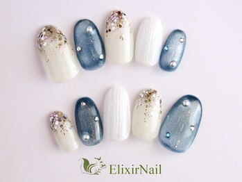 エリクサーネイル 神田(Elixir Nail)/シンプル/クーポン使用