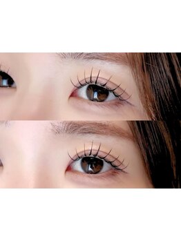 目の形にあったエクステ提案が得意