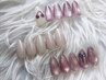【5/28限定】Fuka担当／育成応援モデルシンプルネイル¥6000