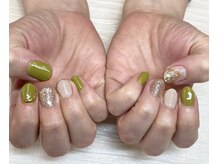 ネイルギャラリーアヴァン(NAIL GALLERY Avant)/ピスタチオカラー