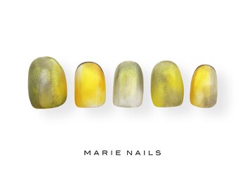 マリー ネイルズ いわきラトブ店(MARIE NAILS)/定額6,600円税込 イエロー0928b