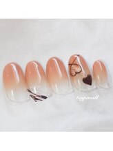 たゆ ネイル(たゆnail)/バレンタインハートネイル♪