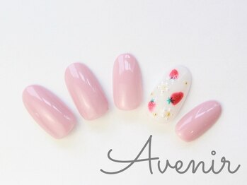 アヴィニール 表参道(Avenir)/いちごネイル