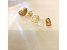 ラテネイル(Latte nail)/5本design