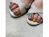 【foot freeart courseB】アート4本★持ち込みOK◎