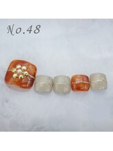 はあとねいる 難波店/フットネイル：No.48