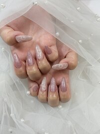 フラッシュハートネイル