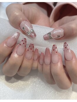 長さだし　グラデ