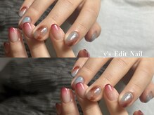 ワイズエディットネイル 神戸元町(y's Edit Nail)/ニュアンス持ち込みアート