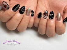 アン ジョーヌドラゴ/【自爪ネイル】ブラックミラー